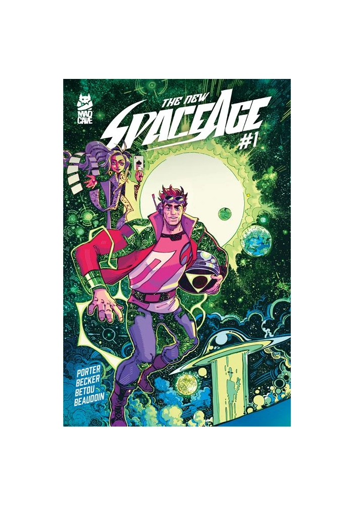 NEW SPACE AGE #1 (OF 5) CVR A MIKE BECKER
