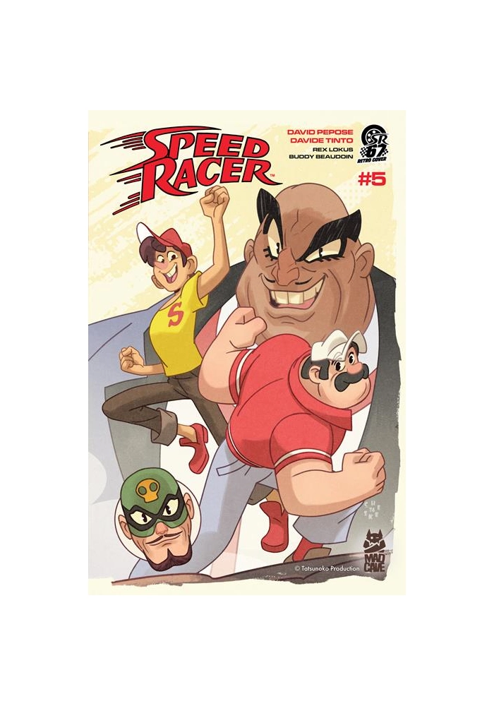 SPEED RACER #5 CVR B SEAN GALLOWAY RETRO MANGA VAR