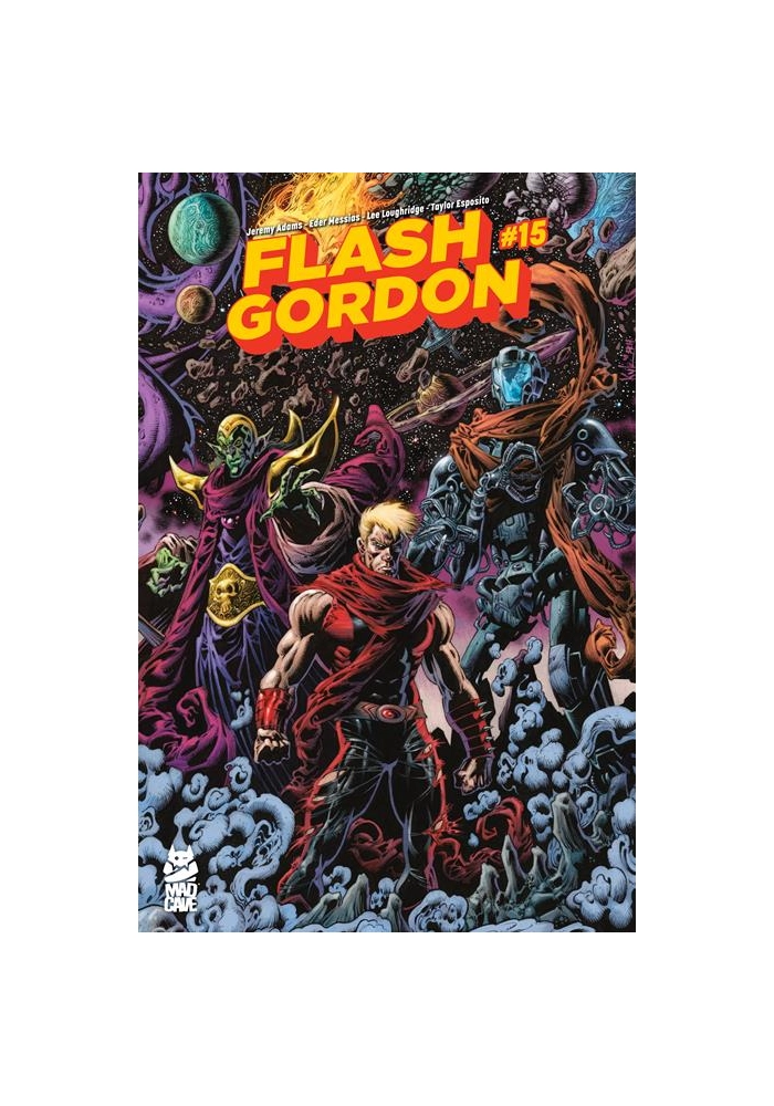 FLASH GORDON #15 CVR B KYLE HOTZ DAN BROWN VAR