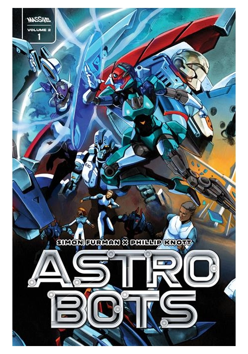 ASTROBOTS (VOL 2) #1 (OF 5) CVR A PHILLIP KNOTT CONNECTING COVER