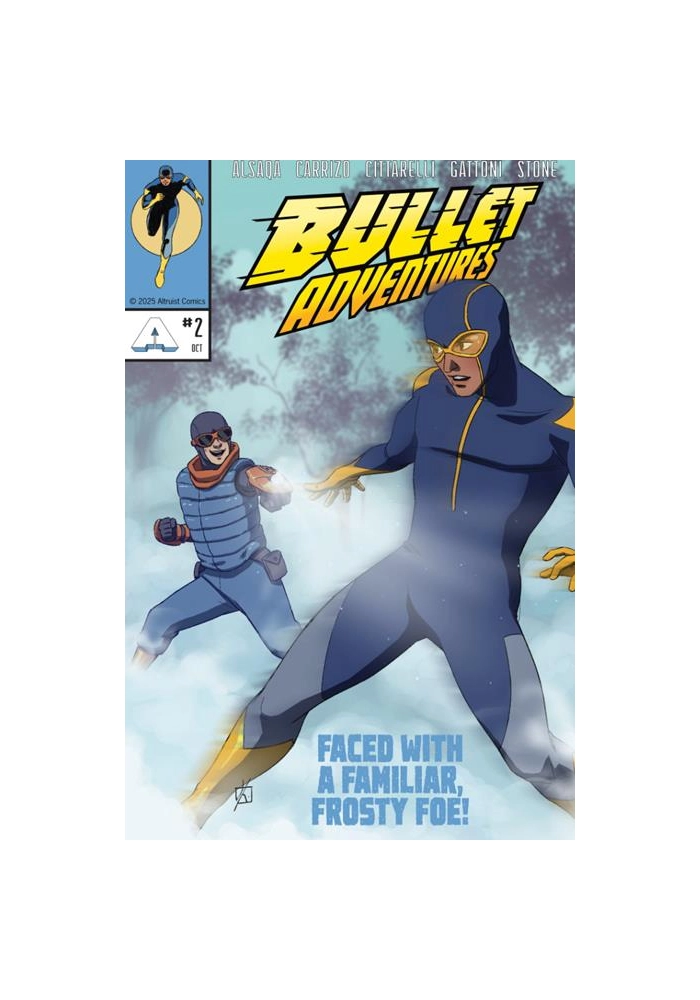 BULLET ADVENTURES #2 CVR B LARA KANE SILVER AGE VAR