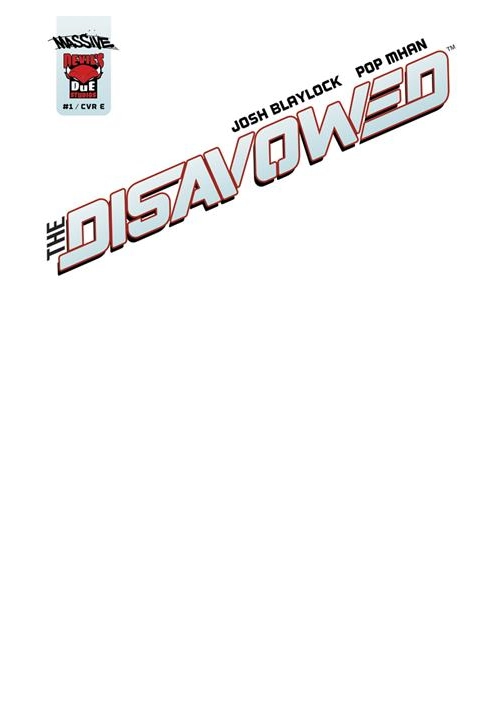 DISAVOWED #1 (OF 5) CVR E BLANK SKETCH VAR LIMITED TO 1000 ALLOCATIONS MAY OCCUR (MR)