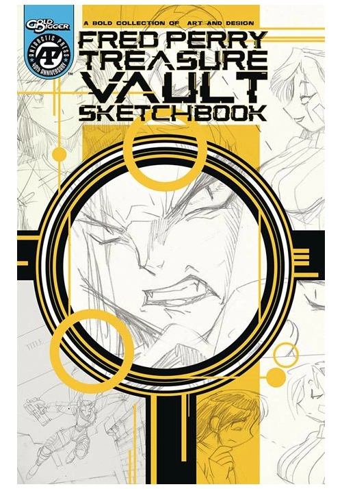 FRED PERRY TREASURE VAULT #1 CVR A FRED PERRY PENCIL SKETCH