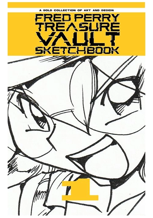 FRED PERRY TREASURE VAULT #1 CVR C FRED PERRY CLOSE UP LUNAR EXCLUSIVE VAR