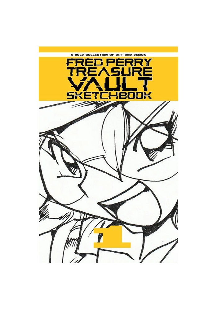 FRED PERRY TREASURE VAULT #1 CVR C FRED PERRY CLOSE UP LUNAR EXCLUSIVE VAR