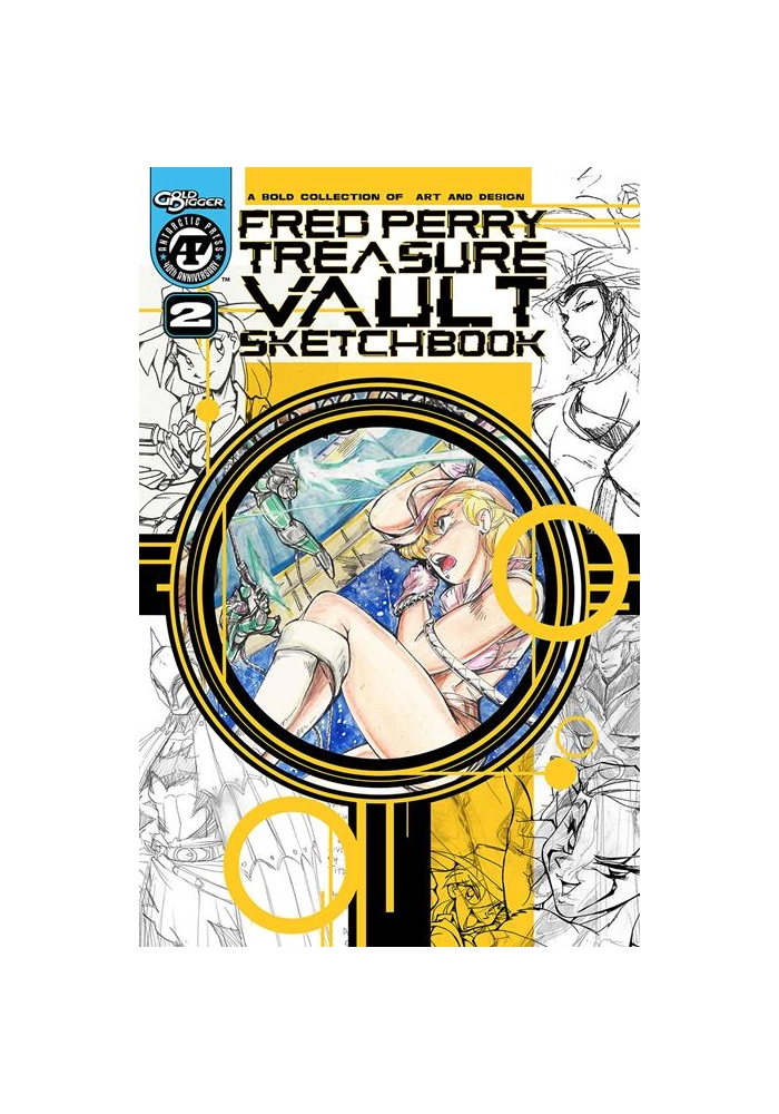 FRED PERRY TREASURE VAULT #2 CVR A FRED PERRY PENCIL SKETCH