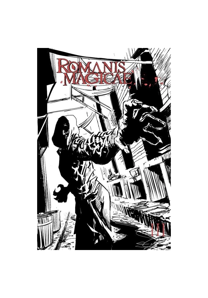 ROMANIS MAGICAE #3 (OF 4) CVR B PAUL PEART SMITH BLACK WHITE AND RED VAR