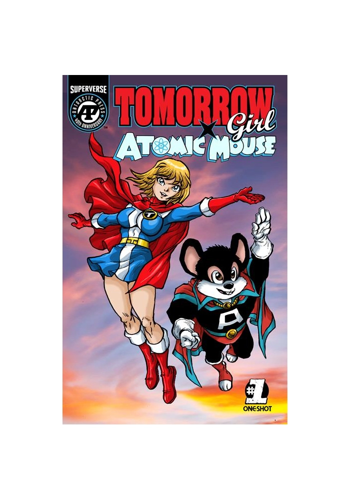 TOMORROW GIRL X ATOMIC MOUSE #1 CVR A BEN DUNN (ONE SHOT)