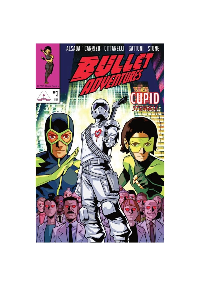 BULLET ADVENTURES #3 CVR A NICOLAS CARRIZO & FRAN CITTARELLI