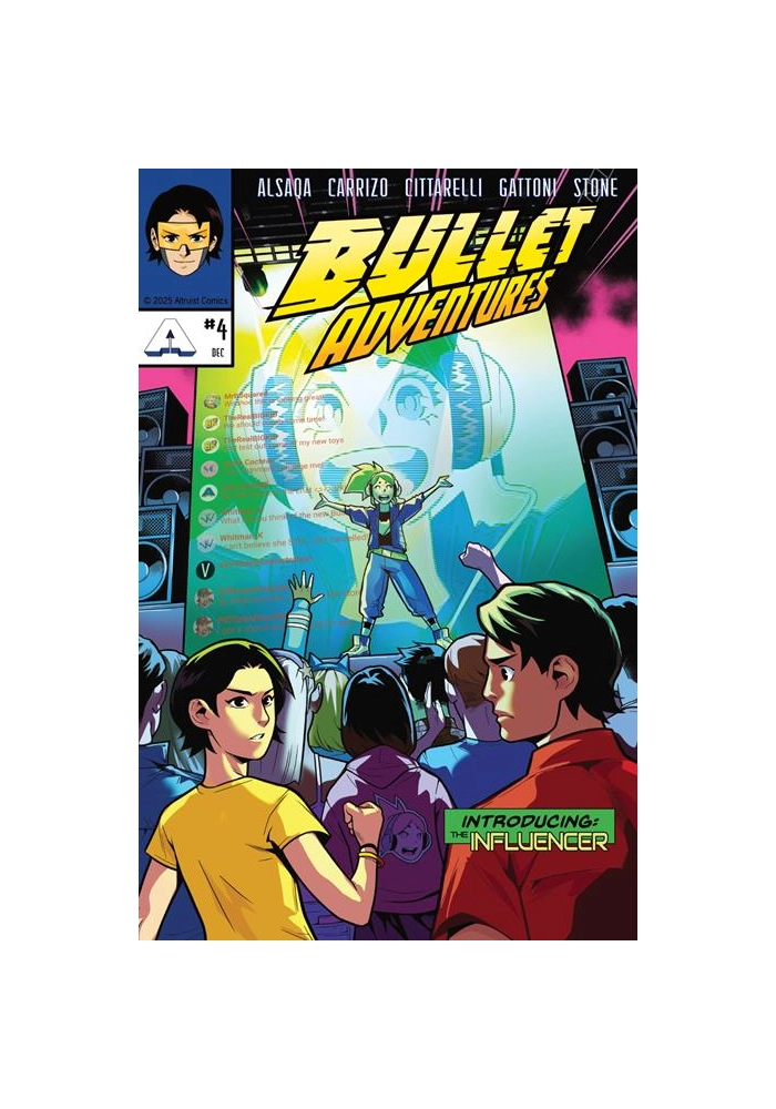 BULLET ADVENTURES #4 CVR A NICOLAS CARRIZO FRANCESCA CITTARELLI