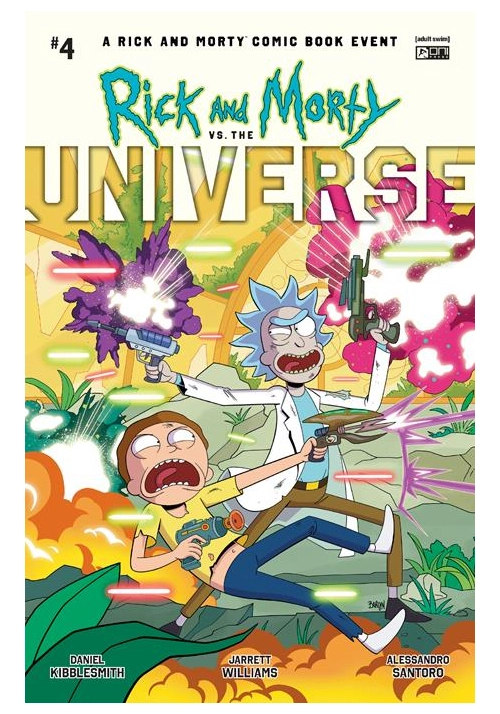 RICK AND MORTY VS THE UNIVERSE #4 (OF 4) CVR A DAVE BARDIN