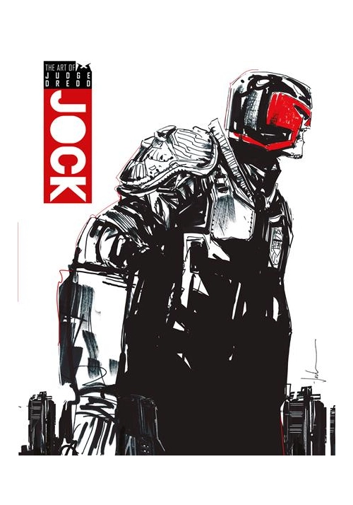ART OF JUDGE DREDD BY JOCK HC