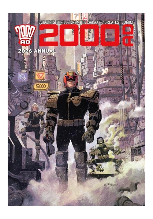 2000 AD ANNUAL 2026 HC LIMITED TO 500 COPIES ALLOCATIONS MAY OCCUR