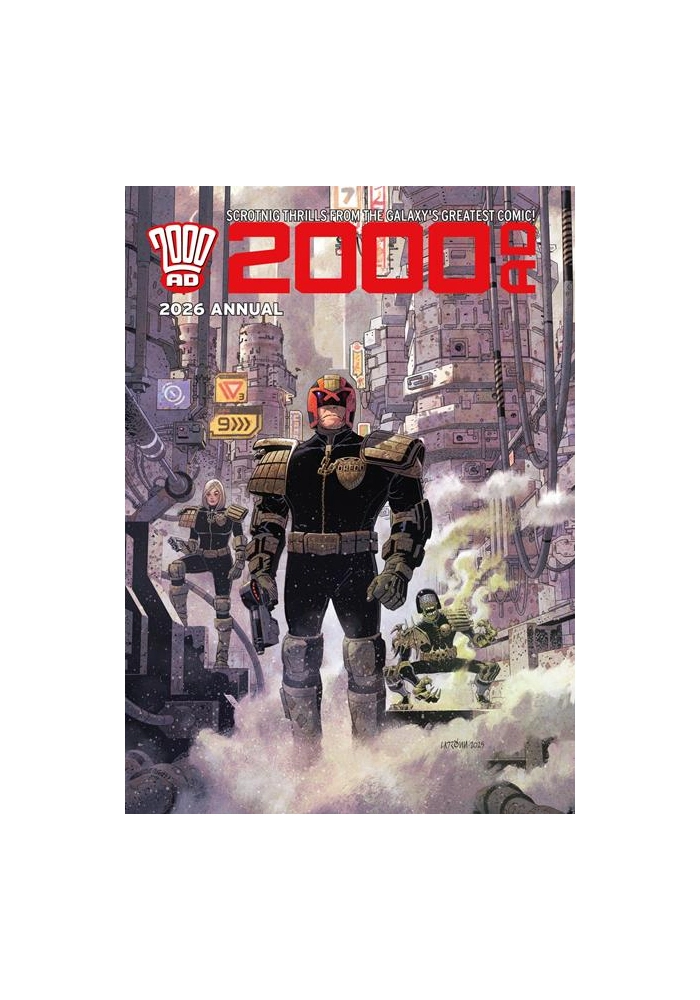 2000 AD ANNUAL 2026 HC LIMITED TO 500 COPIES ALLOCATIONS MAY OCCUR
