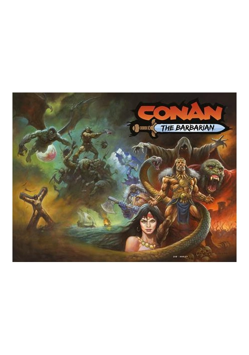CONAN THE BARBARIAN #25 CVR F ALEX HORLEY WRAPAROUND CARD STOCK VAR (MR)