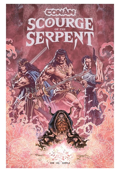CONAN THE BARBARIAN SCOURGE OF THE SERPENT #2 (OF 4) CVR D IAN CHURCHILL VAR (MR)