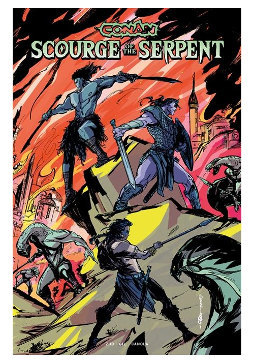 CONAN THE BARBARIAN SCOURGE OF THE SERPENT #2 (OF 4) CVR E ERYK DONONVAN VAR (MR)