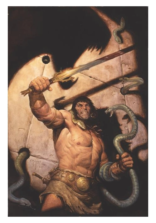 CONAN THE BARBARIAN SCOURGE OF THE SERPENT #2 (OF 4) CVR F EM GIST VIRGIN VAR (MR)