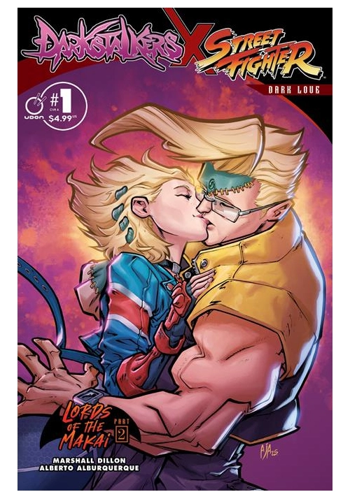 DARKSTALKERS X STREET FIGHTER DARK LOVE #1 (ONE SHOT) CVR A ALBERTO ALBURQUERQUE