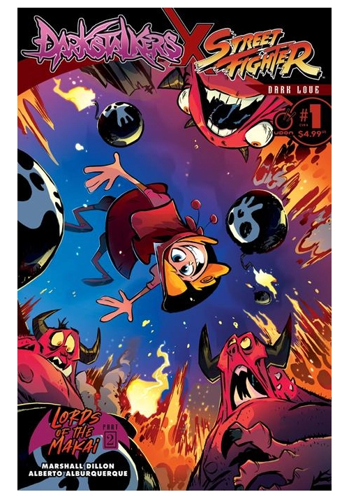 DARKSTALKERS X STREET FIGHTER DARK LOVE #1 (ONE SHOT) CVR B BRETT BEAN VAR