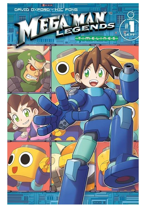 MEGA MAN LEGENDS TIMELINES #1 (ONE SHOT) CVR A MIC FONG