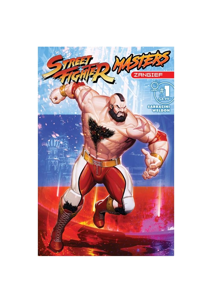 STREET FIGHTER MASTERS ZANGIEF #1 (ONE SHOT) CVR A GENZOMAN