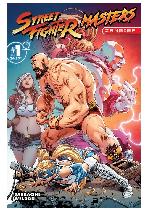 STREET FIGHTER MASTERS ZANGIEF #1 (ONE SHOT) CVR B MATTHEW WELDON VAR
