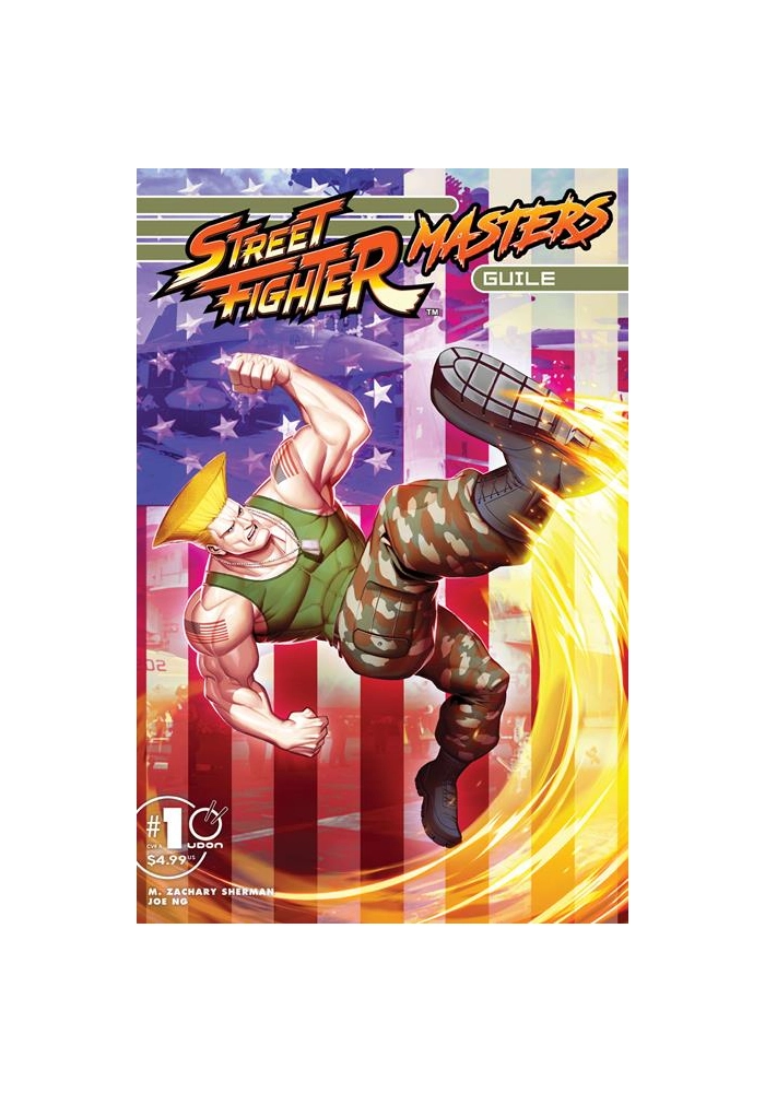 STREET FIGHTER MASTERS GUILE #1 (ONE SHOT) CVR A GENZOMAN