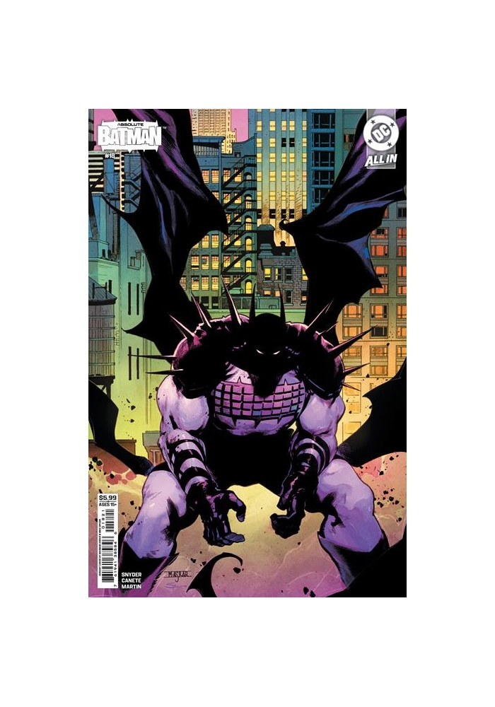 ABSOLUTE BATMAN #18 CVR B MAHMUD ASRAR CARD STOCK VAR