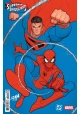 DC MARVEL SUPERMAN SPIDER-MAN #1 (ONE SHOT) CVR Q DAVID NAKAYAMA KINGDOM COME SUPERMAN & SPIDER-MAN CARD STOCK VAR