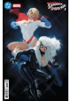 DC MARVEL SUPERMAN SPIDER-MAN #1 (ONE SHOT) CVR V DAVID TALASKI POWER GIRL & BLACK CAT CARD STOCK VAR