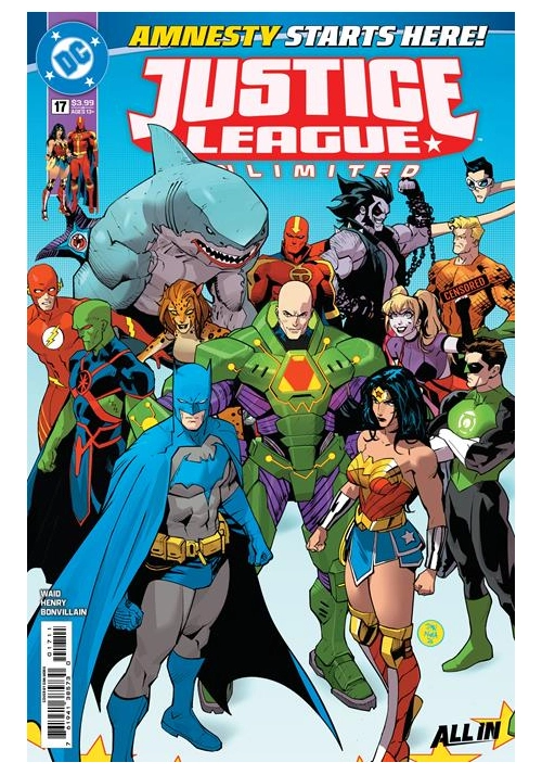 JUSTICE LEAGUE UNLIMITED #17 CVR A DAN MORA