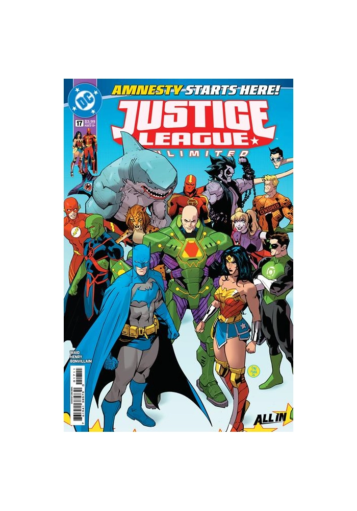 JUSTICE LEAGUE UNLIMITED #17 CVR A DAN MORA