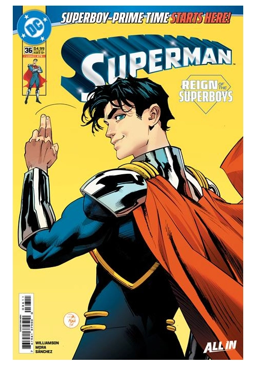 SUPERMAN #36 CVR A DAN MORA