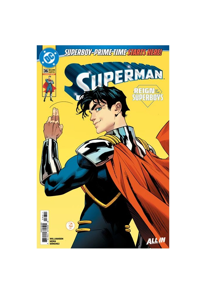 SUPERMAN #36 CVR A DAN MORA