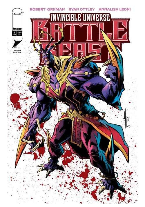 INVINCIBLE UNIVERSE BATTLE BEAST #6 2ND PTG