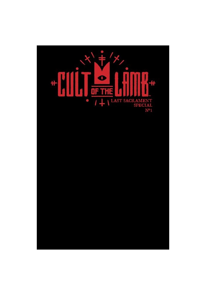 CULT OF THE LAMB LAST SACRAMENT SPECIAL #1 (ONE-SHOT) CVR C BLANK SKETCH VAR