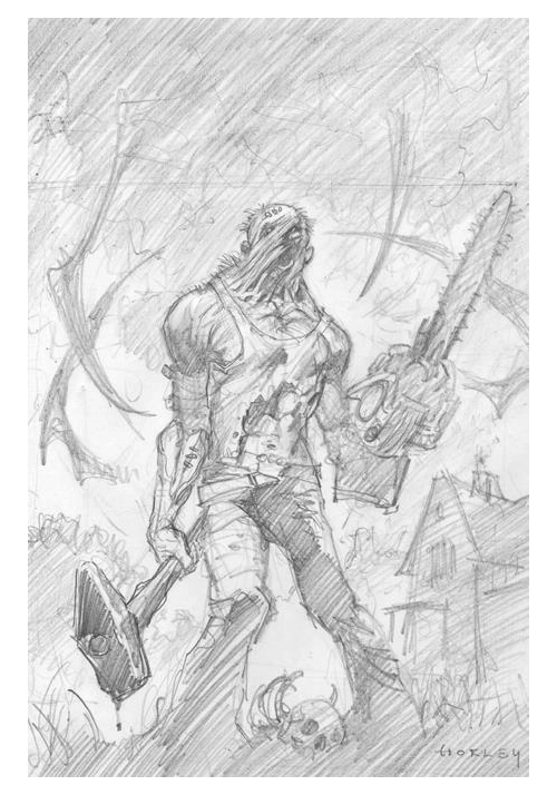 DEAD BY DAYLIGHT THE HILLBILLY #1 (OF 4) CVR I ALEX HORLEY VIRGIN PENCILS VAR (MR)