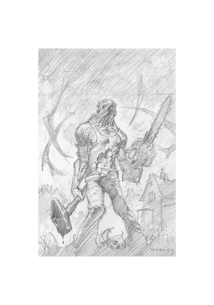 DEAD BY DAYLIGHT THE HILLBILLY #1 (OF 4) CVR I ALEX HORLEY VIRGIN PENCILS VAR (MR)