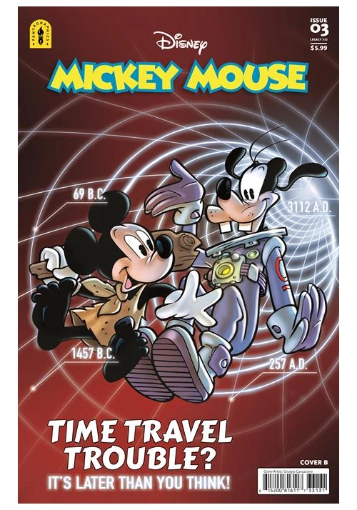 MICKEY MOUSE LEGACY #333 RIPPLES IN TIME PART 2 (OF 2) CVR B GIORGIO CAVAZZANO VAR
