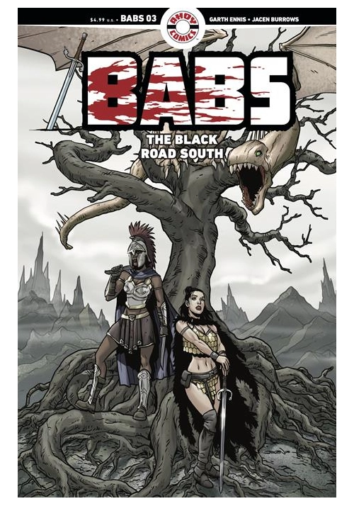 BABS THE BLACK ROAD SOUTH #3 (OF 6) CVR A JACEN BURROWS (MR)