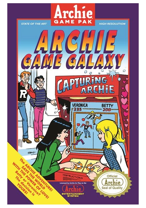ARCHIE COMICS 85TH ANNIVERSARY PRESENTS ARCHIE GAME GALAXY #1 (ONE SHOT) CVR B STAN GOLDBERG BOX ART VAR