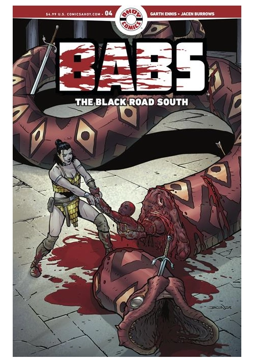 BABS THE BLACK ROAD SOUTH #4 (OF 6) CVR A JACEN BURROWS (MR)