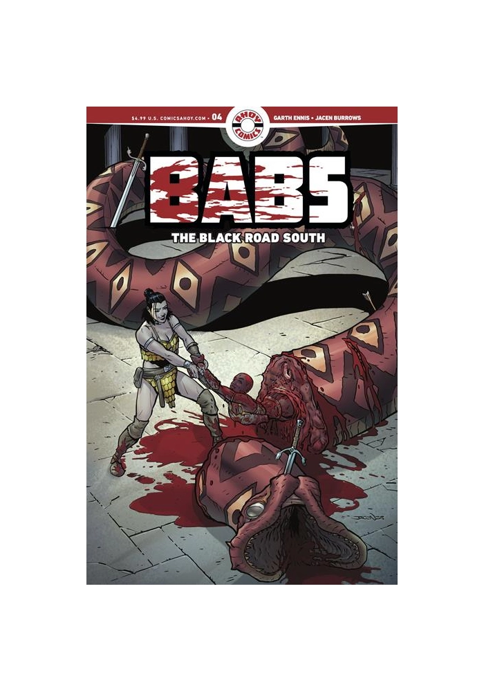 BABS THE BLACK ROAD SOUTH #4 (OF 6) CVR A JACEN BURROWS (MR)