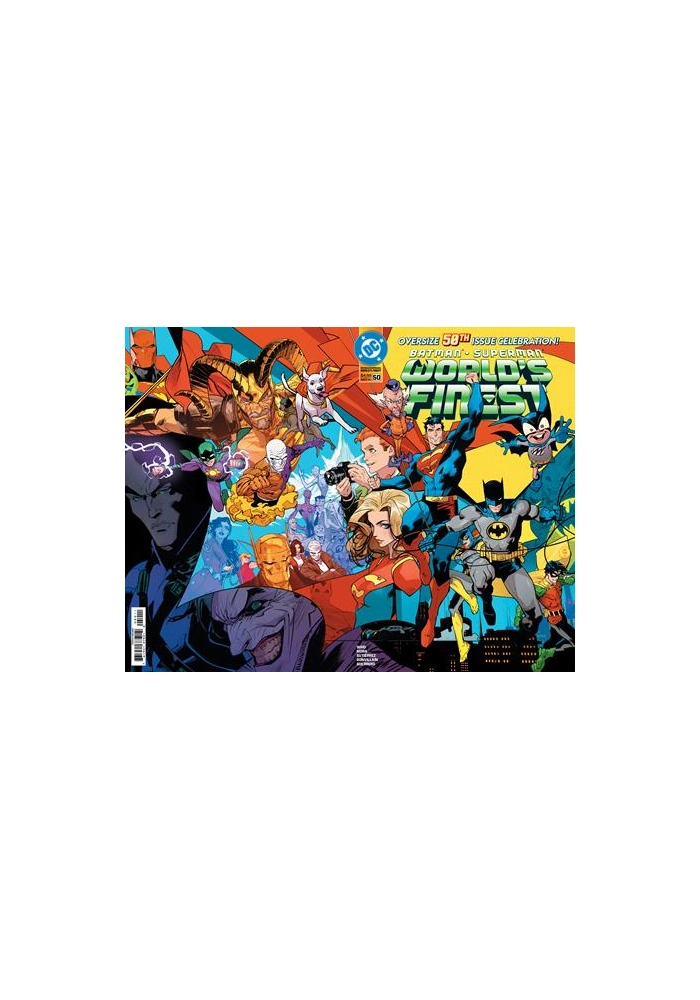 BATMAN SUPERMAN WORLDS FINEST #50 CVR A DAN MORA WRAPAROUND