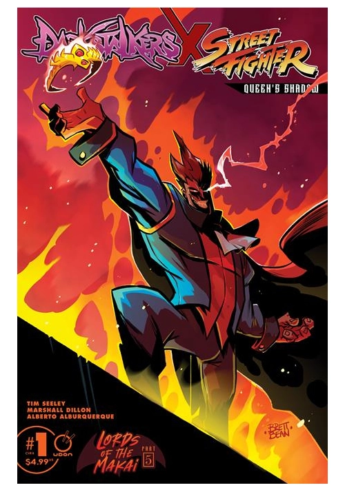 DARKSTALKERS X STREET FIGHTER QUEENS SHADOW #1 (ONE SHOT) CVR B BRETT BEAN VAR