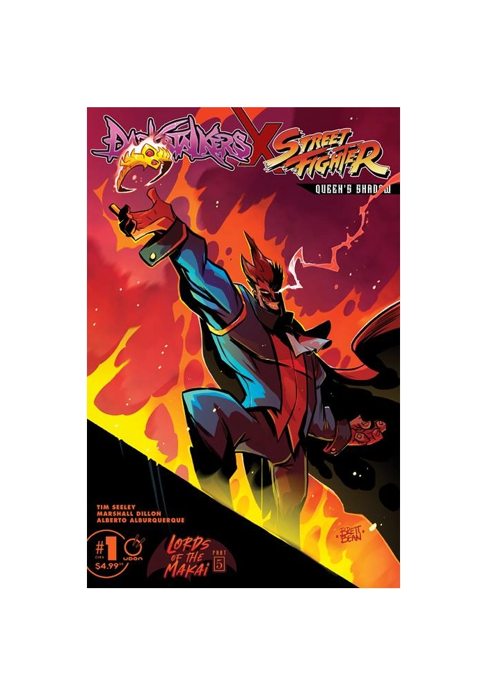 DARKSTALKERS X STREET FIGHTER QUEENS SHADOW #1 (ONE SHOT) CVR B BRETT BEAN VAR