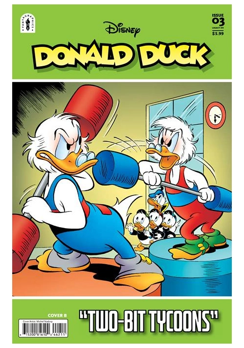 DONALD DUCK LEGACY #391 CALL OF THE WILD SEA CVR B MICHEL NADORP VAR