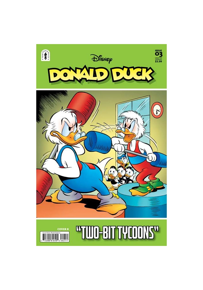 DONALD DUCK LEGACY #391 CALL OF THE WILD SEA CVR B MICHEL NADORP VAR