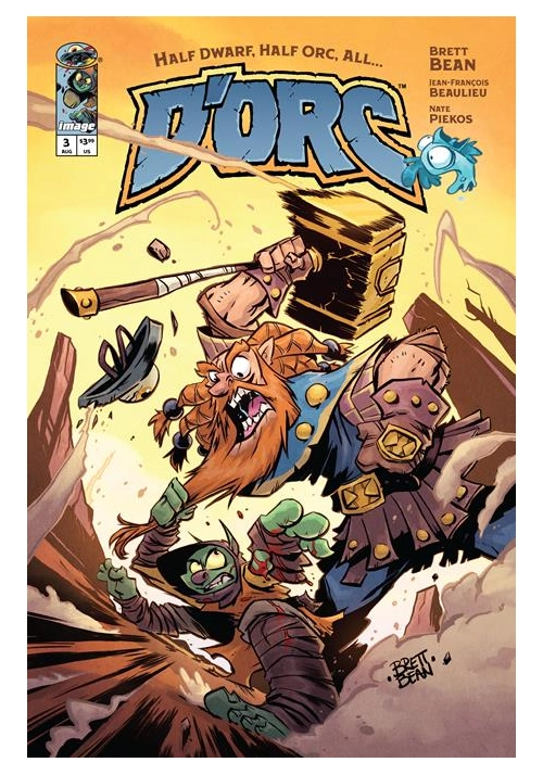 DORC #3 CVR A BRETT BEAN